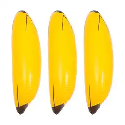 Walmart OUNONA 3Pcs Party Game Inflatable Banana Toss Game Props for Tossing Games Party Decor offer