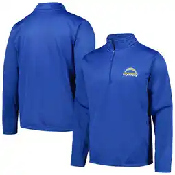 Walmart Men's Dunbrooke Powder Blue Los Angeles Chargers All-Star Tech Quarter-Zip Top offer