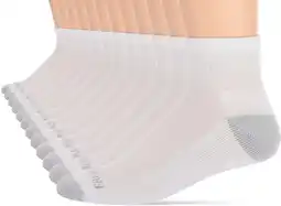 Walmart Men's Dual Defense Ankle Socks 12 Pairs offer