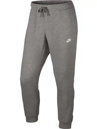 Walmart Nike Club Fleece Sportswear Men's Jogger Pants Grey/White 804408-063 offer