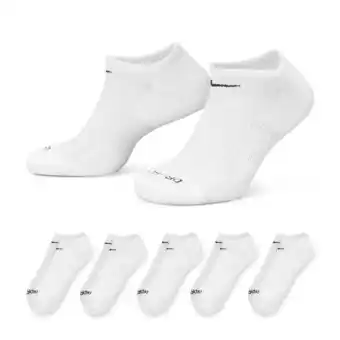 Walmart Women's Nike 6-Pack Everyday Plus Cushioned Training No-Show Socks Color: Whiteblack Size: N/A offer