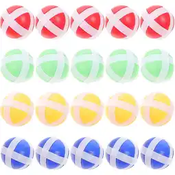 Walmart 20pcs Sticky Balls for Fabric Board & Party Games offer