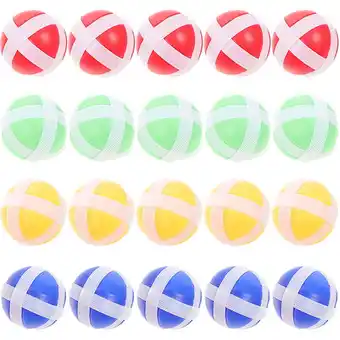 Walmart 20pcs Sticky Balls for Fabric Board & Party Games offer