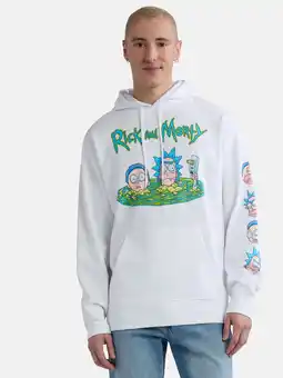 Walmart Rick and Morty Men’s Graphic Hoodie with Long Sleeves, Sizes S-3XL offer