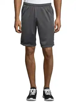 Walmart Hanes Sport Men's and Big Men's 9 Athletic Mesh Shorts with Pockets, up to size 2XL offer