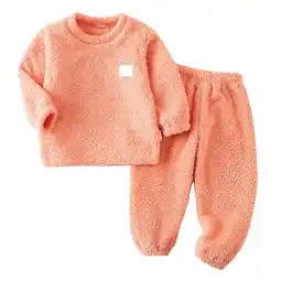 Walmart Boys Fleece Pajamas Set Kids Winter Pajamas Kids Sleepwears For Girls 6-12 Months offer