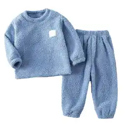 Walmart Toddler Fleece Pajamas Set Toddler Winter Pajamas Toddler Boy Clothes For Kids Girls Boys 4-5 Years offer