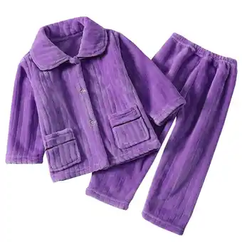 Walmart Toddler Fleece Pajamas Set Kids Winter Pajamas Kid Pajamas For Baby Girls Boys 8-9 Years offer