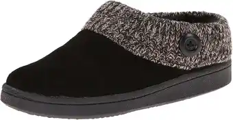 Walmart women's clarks knit collar clog slipper offer