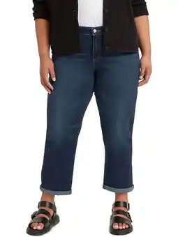 Walmart Levi’s Women's Plus Size Boyfriend Jeans offer