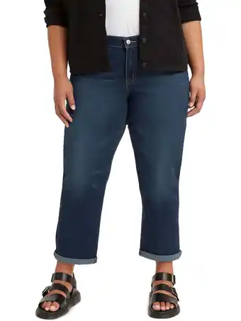 Walmart Levi’s Women's Plus Size Boyfriend Jeans offer