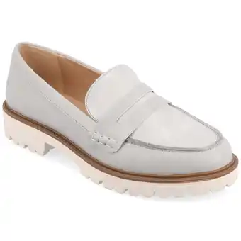 Walmart Journee Womens Kenly Tru Comfort Foam Wide Width Slip On Round Toe Loafer offer