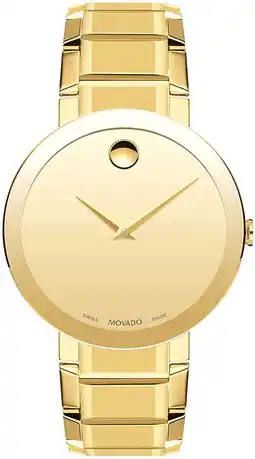 Walmart Movado Sapphire Gold Mens Watch 0607180 offer