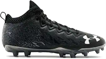 Walmart 3022667 Under Armour Men Spotlight Select Mid Mc Cleats Black 001 Size 8.5 offer