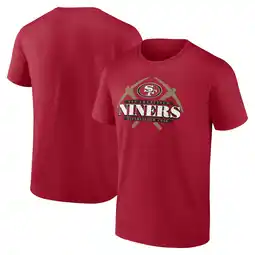 Walmart Men's Fanatics Scarlet San Francisco 49ers Hometown Offensive Drive T-Shirt offer