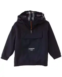 Walmart Burberry girls Pocket Pullover, 6A, Blue offer