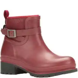 Walmart Muck Women's Liberty Waterproof Ankle Rubber, Red offer