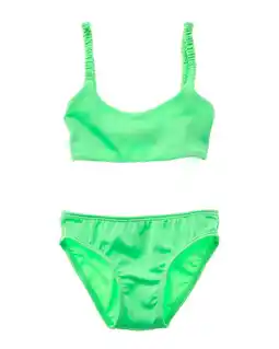 Walmart Peixoto girls Karol Bikini Set, 4, Green offer