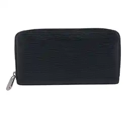 Walmart Pre-Owned LOUIS VUITTON M61857 Zippy Wallet Round Epi Long Black Men's (Fair) offer