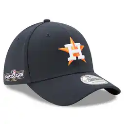 Walmart Men's New Era Navy Houston Astros 2024 MLB Postseason Side Patch 39THIRTY Flex Hat offer