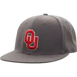 Walmart Men's Top of the World Charcoal Oklahoma Sooners Team Color Fitted Hat offer