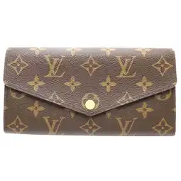 Walmart Pre-Owned LOUIS VUITTON Louis Vuitton Monogram Long Wallet M62234 Portefeuille Sarah offer