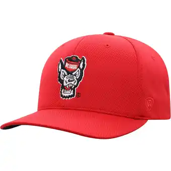 Walmart Men's Top of the World Red NC State Wolfpack Reflex Logo Flex Hat offer