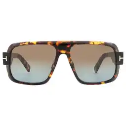 Walmart Tom Ford Turner Brown Gradient Navigator Men's Sunglasses FT1101 52F 58 offer