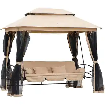 Walmart Outdoor Daybed Swing with Canopy offer