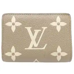 Walmart Pre-Owned LOUIS VUITTON Louis Vuitton Bi-fold Wallet M82370 Portefeuille K Monogram... (Good) offer