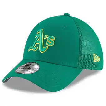 Walmart Men's New Era Green Athletics 2023 Batting Practice 39THIRTY Flex Hat offer