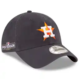 Walmart Men's New Era Navy Houston Astros 2024 MLB Postseason Side Patch 9TWENTY Adjustable Hat offer