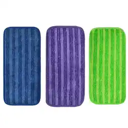 Walmart Reusable Pads for Swiffer Sweeper Mops 12 Inch Floor Cleaning Mop Head Pads,3 PACK offer