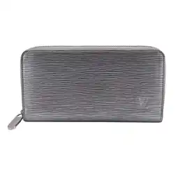 Walmart Pre-Owned LOUIS VUITTON M82794 Zippy Wallet Round Epi Long Silver Unisex (Good) offer