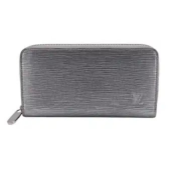 Walmart Pre-Owned LOUIS VUITTON M82794 Zippy Wallet Round Epi Long Silver Unisex (Good) offer