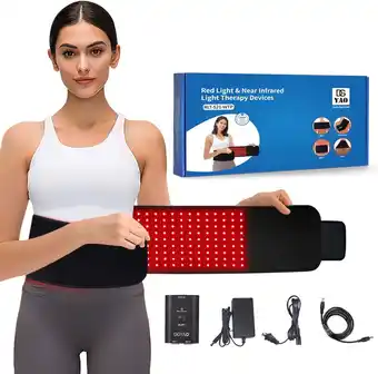 Walmart 2025 Heating Red Light Wasit Belt - Body and Muscle Relaxation Large Pad Home Use offer