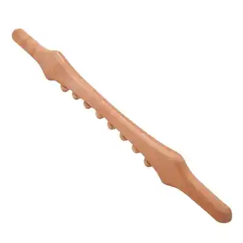 Walmart Wooden Back Belly Teeth Type Massager Abdominal Massage Stick Massage Tool offer