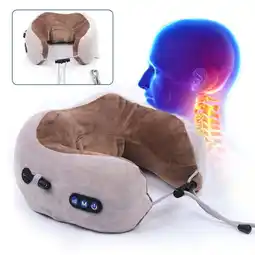 Walmart DENEST Shiatsu Shoulder Neck & Back Massager Pillow with Heat Deep Kneading Pillow offer