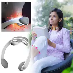 Walmart EJWQWQE Cervical Spine Massager Cervical Spine Massager Neck Vibion Neck Protector Shoulder Neck offer