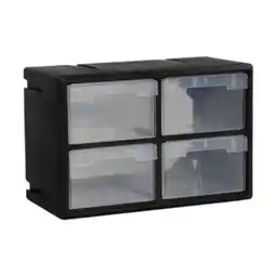 Walmart deevoka Drawer Storage Cabinet Organizer Garage Organization for Crafts Jewelry Nuts 4 drawers offer