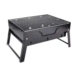 Walmart Vsenkes Barbecue Grill Compact Professional Camping Grill for Backyard Hiking Garden L offer