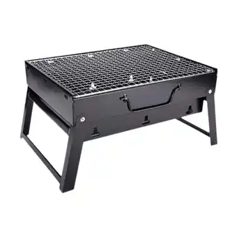 Walmart oshhni Barbecue Grill Compact Professional Camping Grill for Backyard Hiking Garden L offer