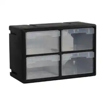 Walmart Almencla Drawer Storage Cabinet Organizer Garage Organization for Crafts Jewelry Nuts 4 drawers offer