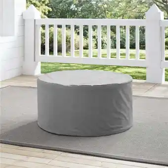 Walmart Outdoor Catalina Round Table Furniture Cover, Gray offer