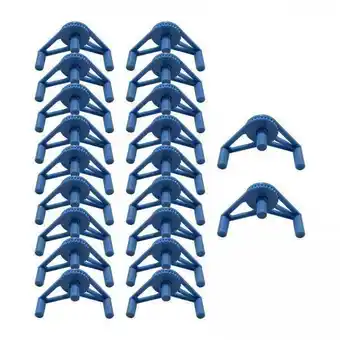 Walmart figatia 5x20Pcs Plant Clips Plant Branches Bender for Vegetables Flowers Potted Plants Blue offer