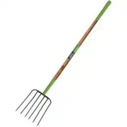 Walmart AMES 2826900 Manure Fork 6-Tine Steel Tine offer