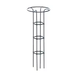 Walmart colaxi Garden Obelisk Trellis Metal Plant Trellis for Climbing Plants Flowers Vines 130cm Black offer