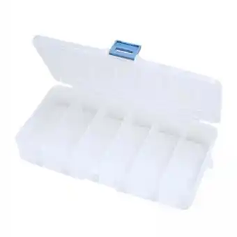 Walmart freneci 5xSmall Clear Storage Box Small Containerwith Lid for Hardware Earrings offer