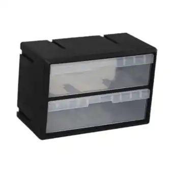 Walmart yotijay Drawer Storage Cabinet Organizer Garage Organization for Crafts Jewelry Nuts 2 drawers offer