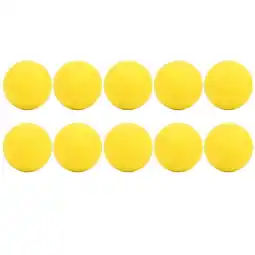 Walmart 10PCS Soft PU Bright Yellow Lightweight Round Golf Practice Training Ball for Approach Shooting offer